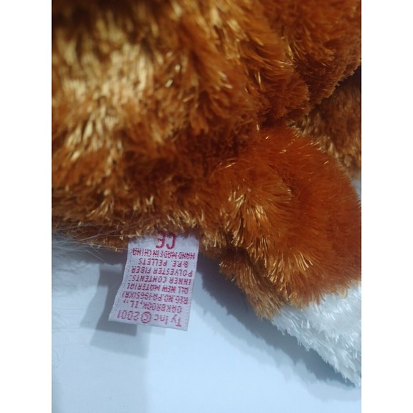 Ty Beanie Buddies Plush Horse Trotter Stuffed Animal 2001 Toy Brown 14” - Picture 10 of 15